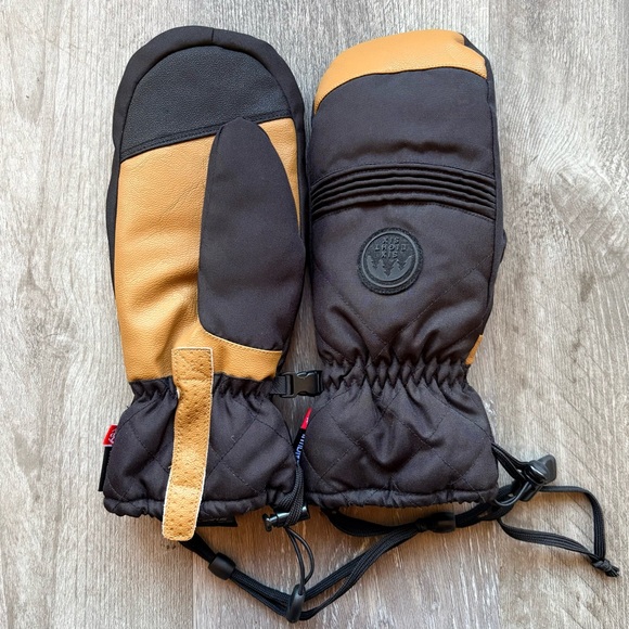 NWOT 686 Women's Jubilee Snow Mitt Size M Black / Brown - Picture 5 of 12